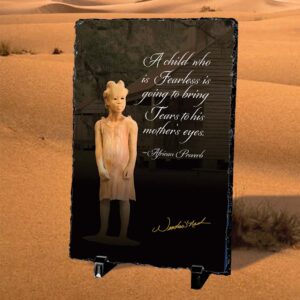 Juneteenth Slate - A child who is fearless